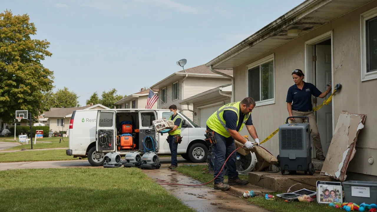 Water Damage Restoration in Cuba, IL near me